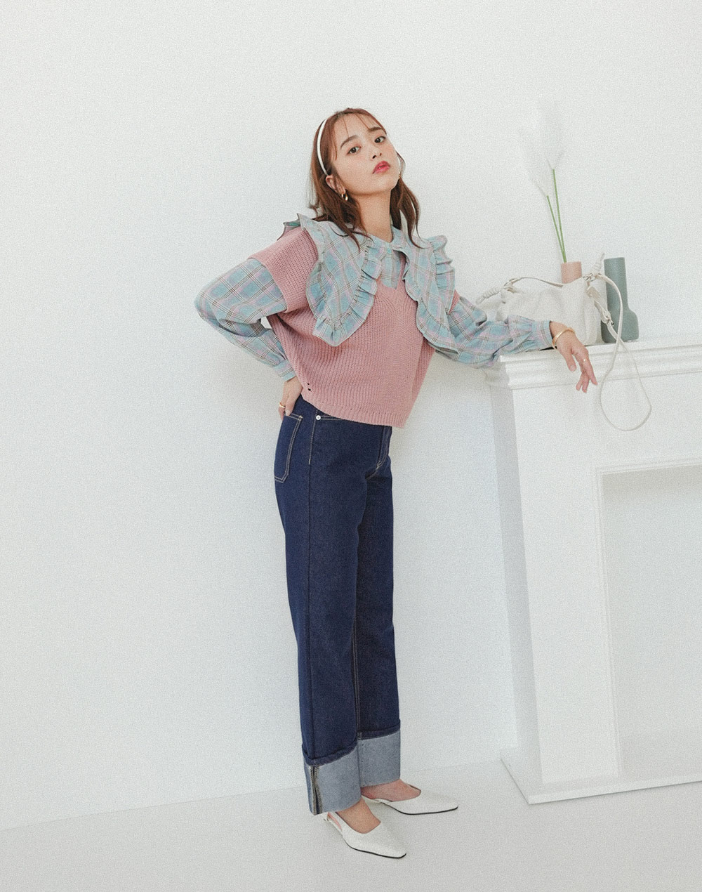 roll up wide denim | 詳細画像21