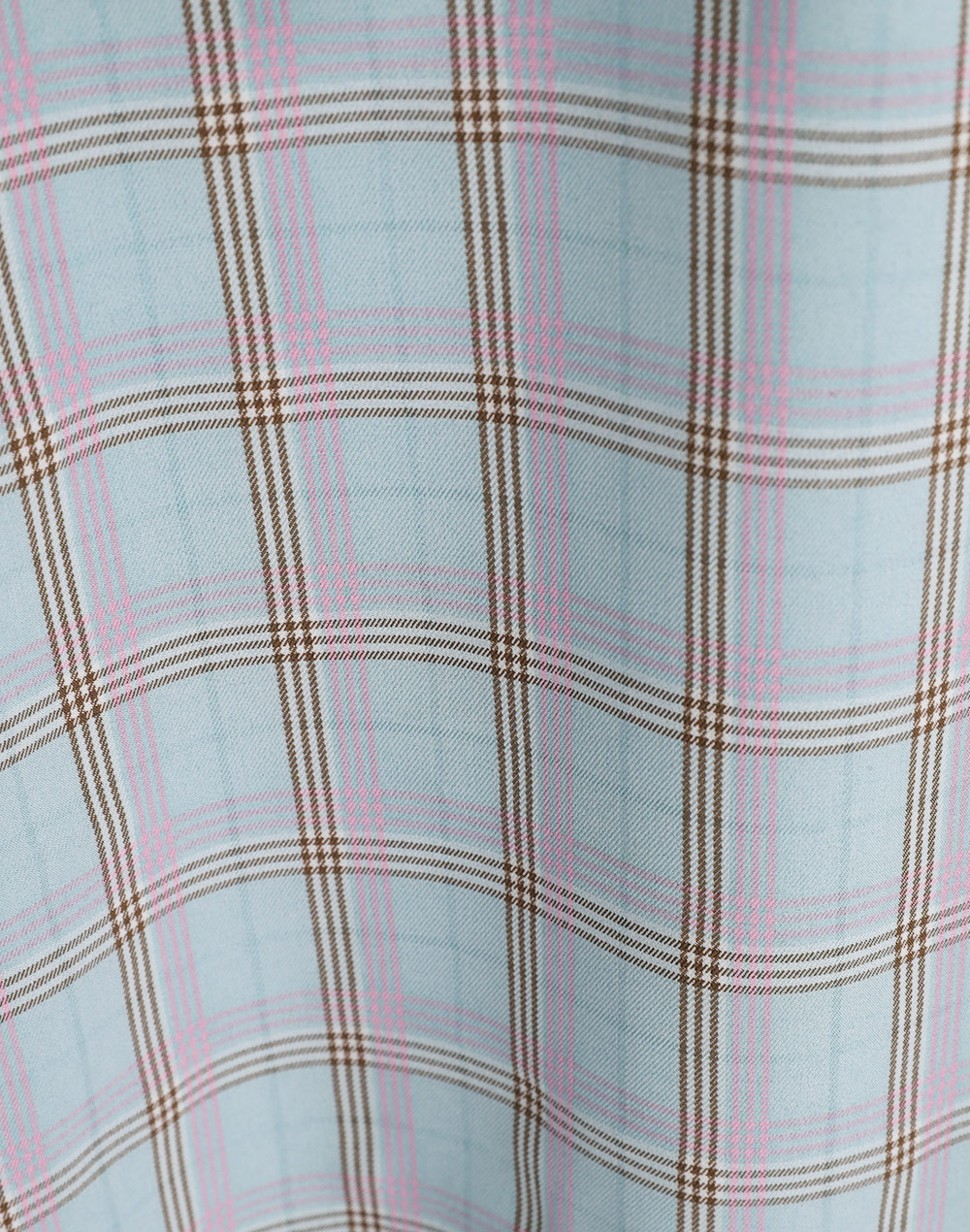 frill collar checked blouse | 詳細画像25