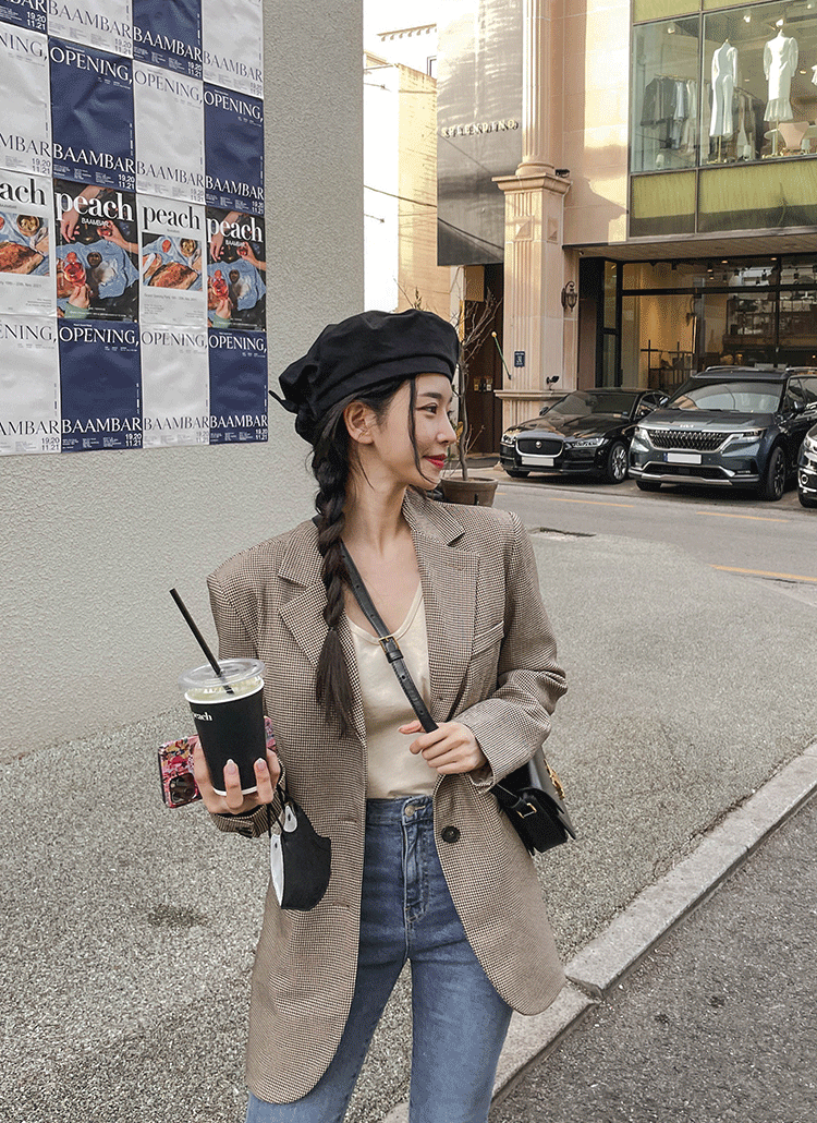 チェック柄ジャケット レディースファッション通販 Dholic 公式