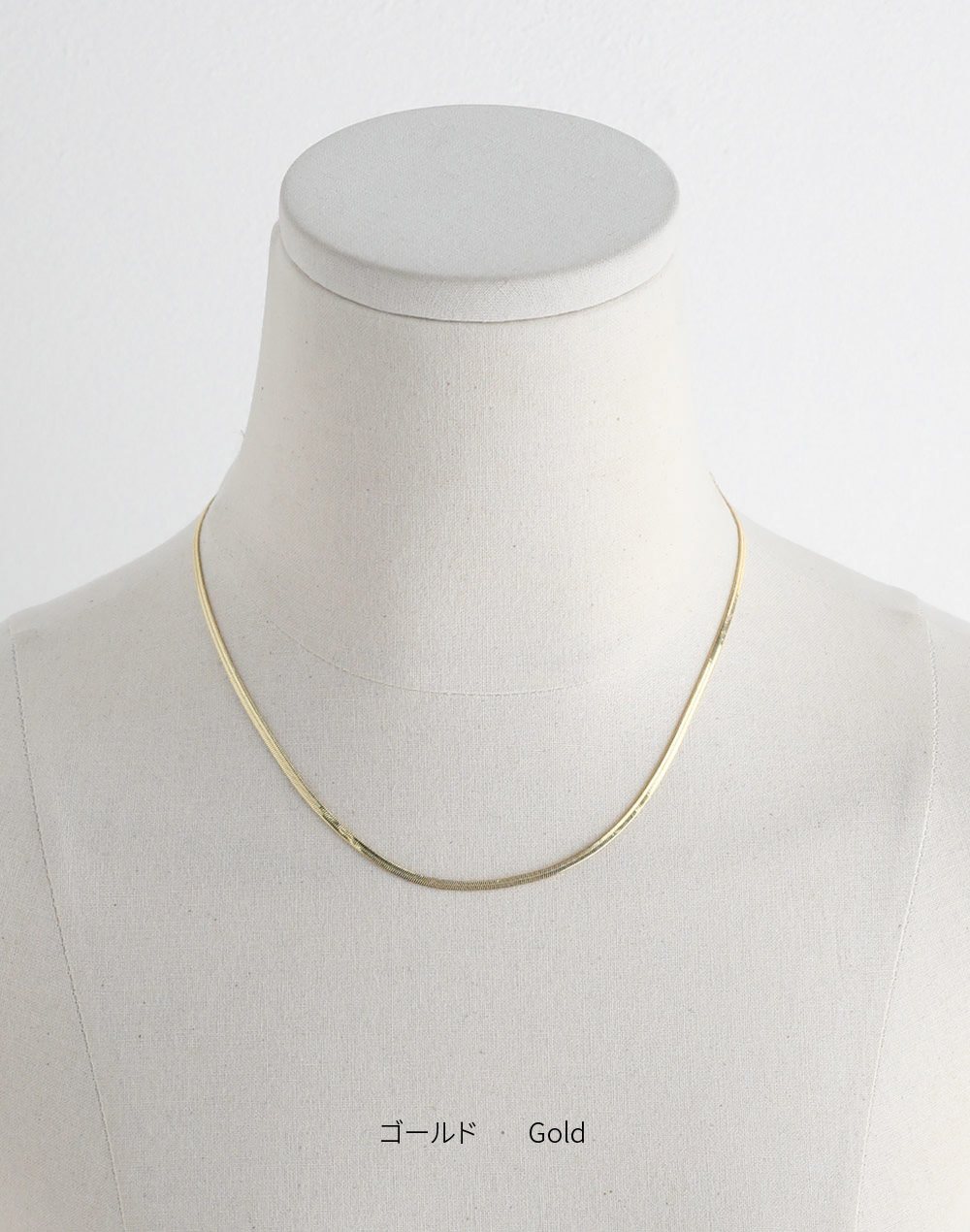 snake chain necklace | 詳細画像14
