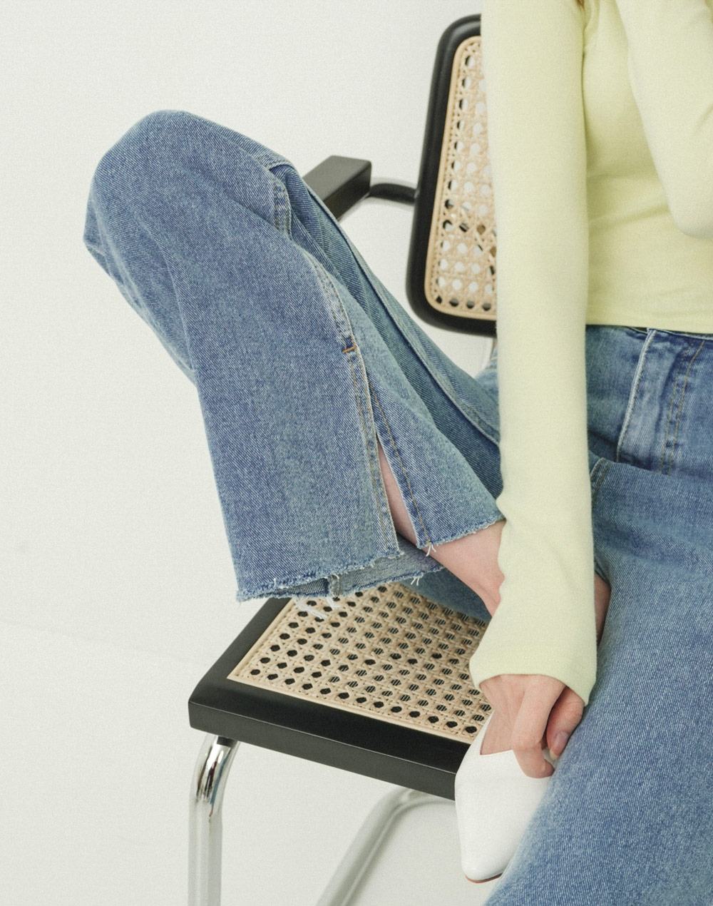 slit flare jeans | 詳細画像4