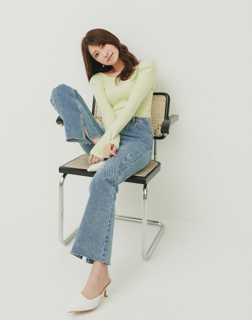 slit flare jeans | 詳細画像6