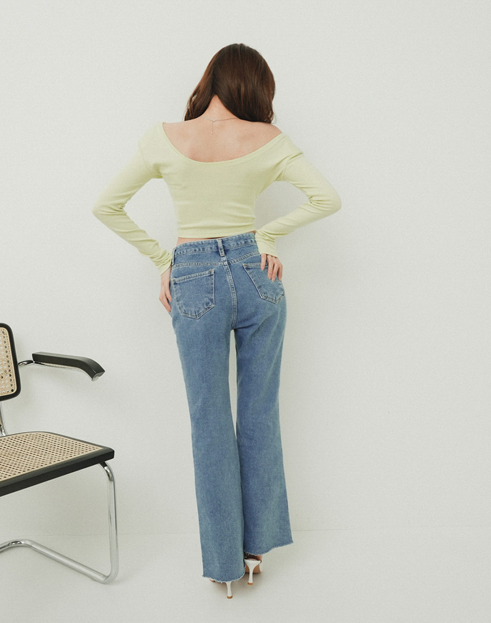 slit flare jeans | 詳細画像9