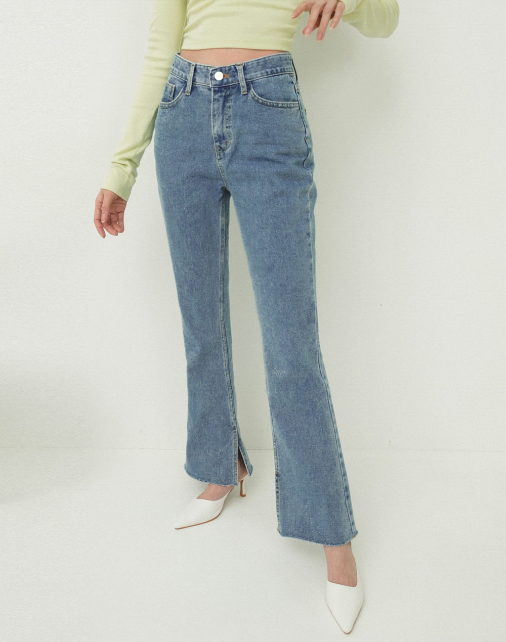 slit flare jeans | 詳細画像10