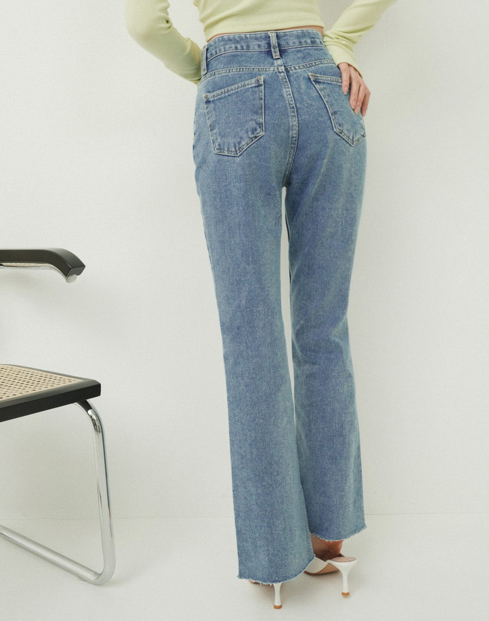 slit flare jeans | 詳細画像12