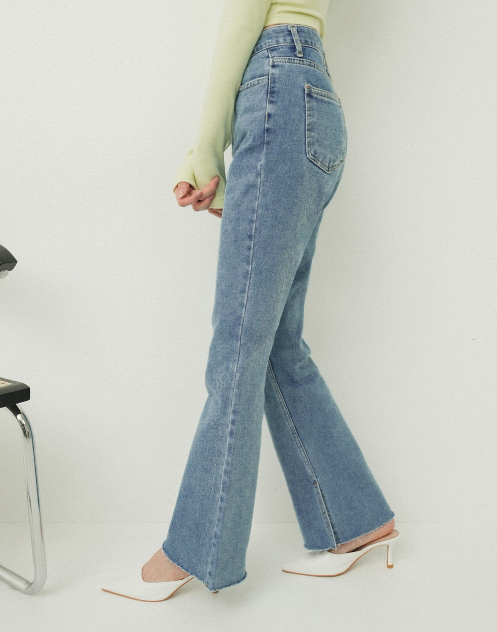 slit flare jeans | 詳細画像14