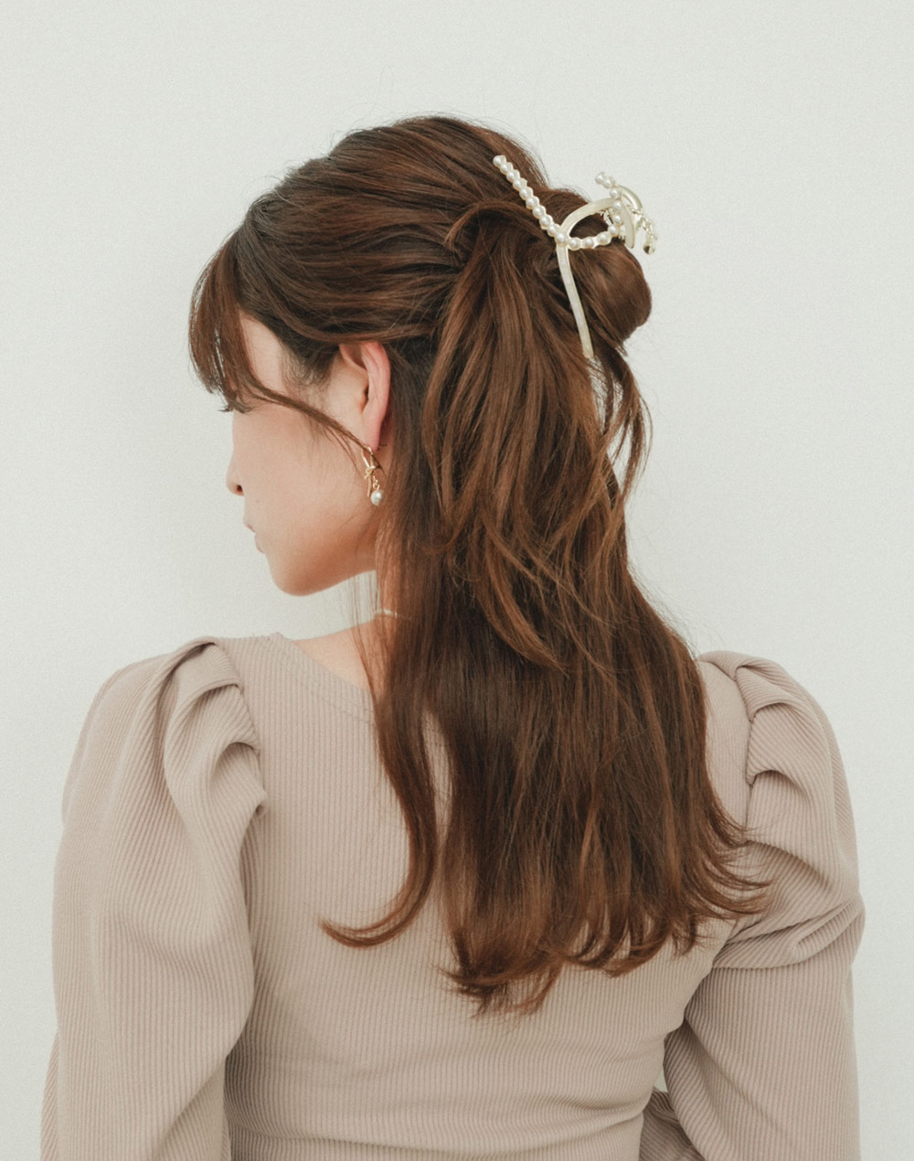 fake pearl hairclip | 詳細画像4