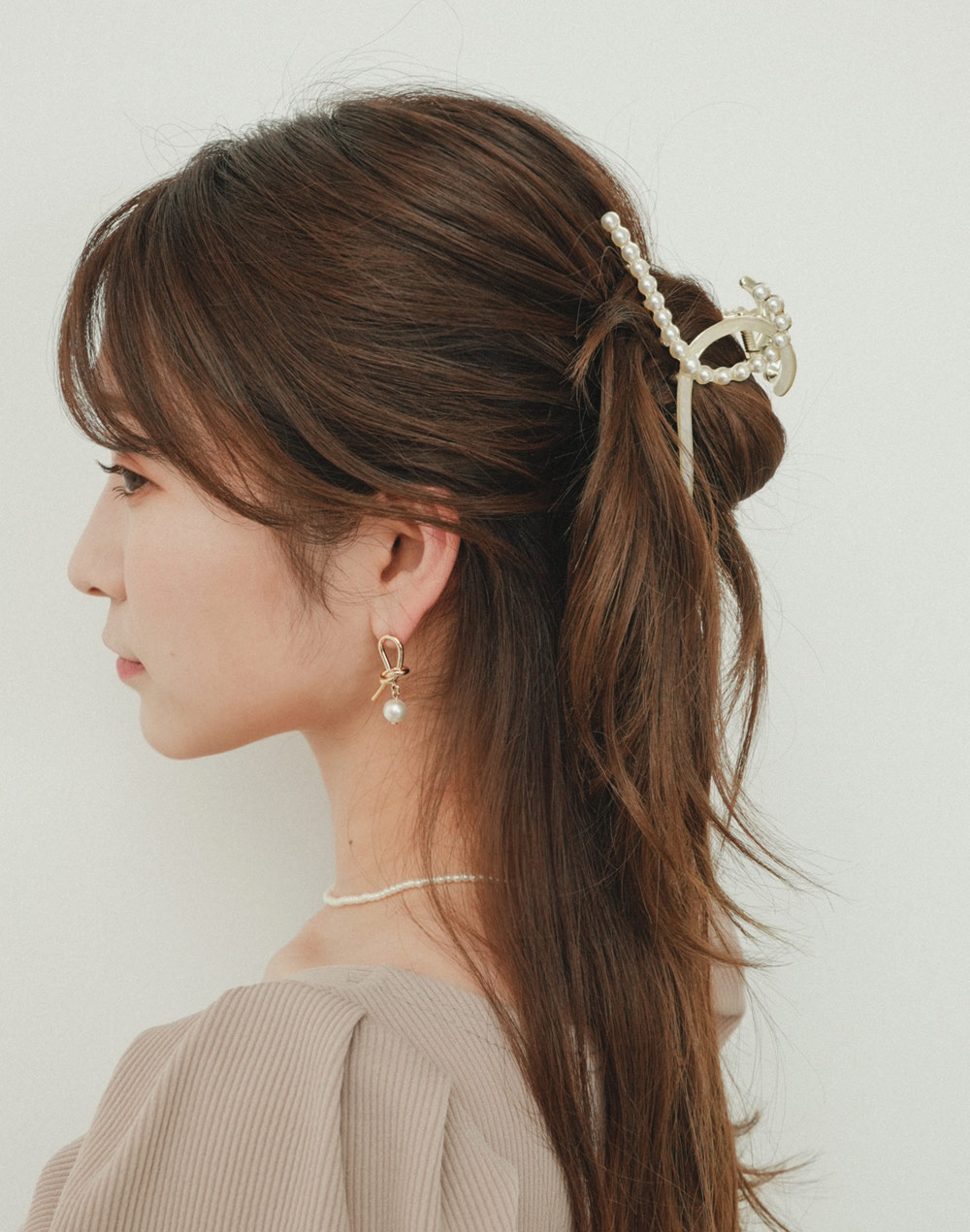 fake pearl hairclip | 詳細画像7
