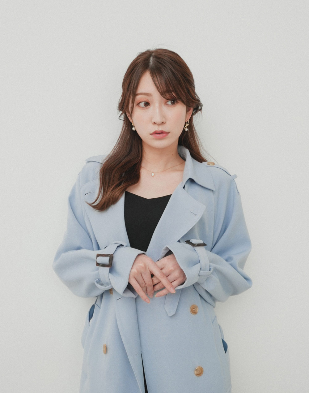 long trench coat | 詳細画像3