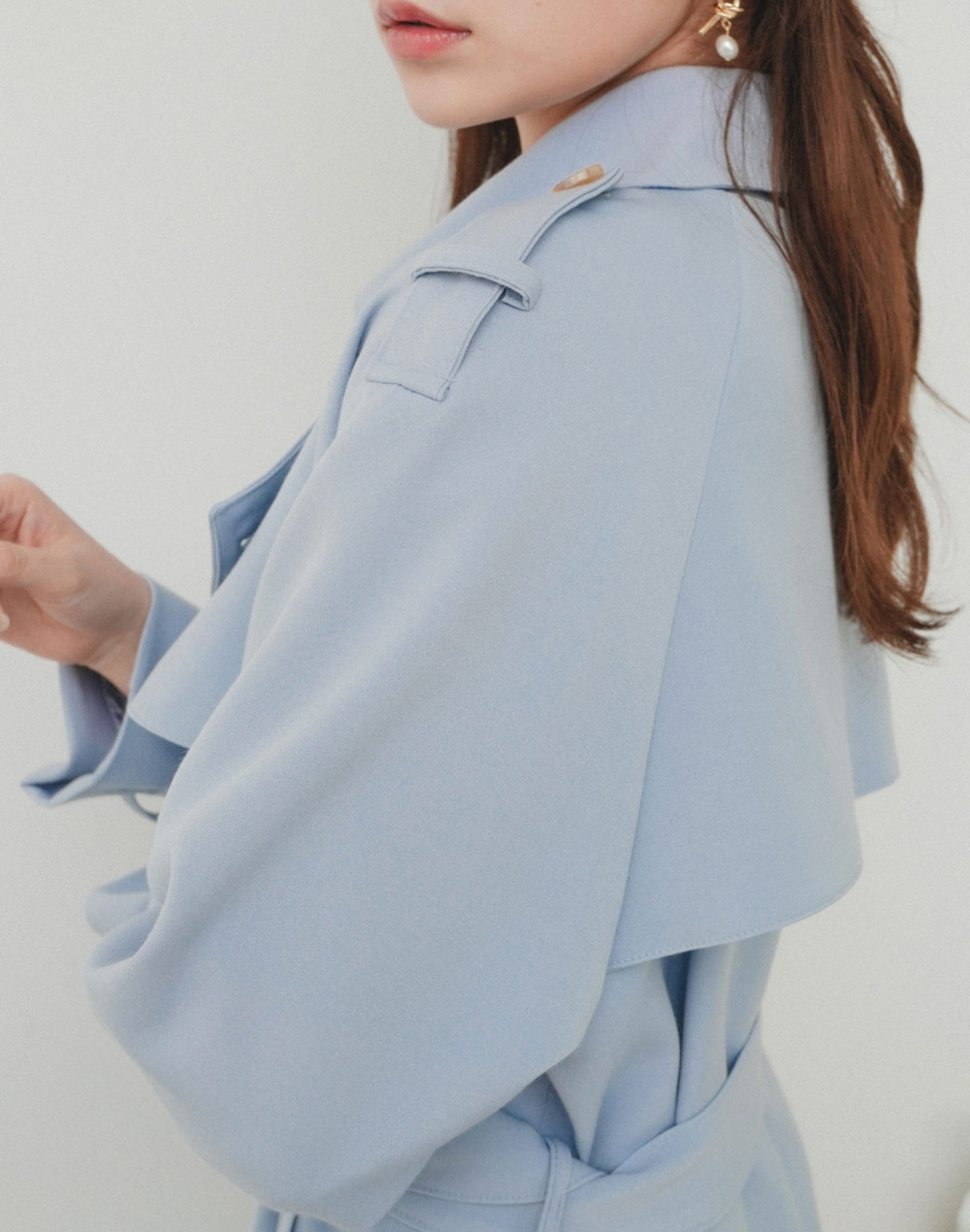 long trench coat | 詳細画像14