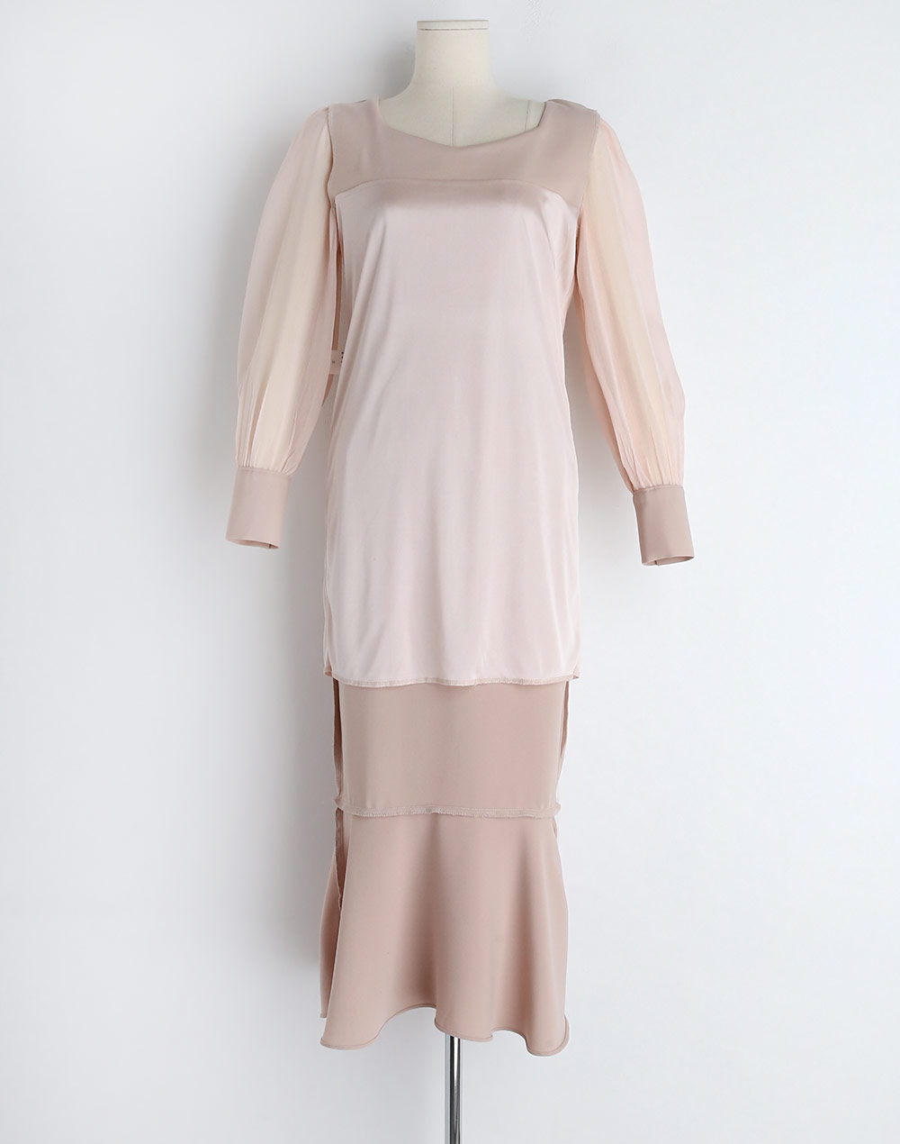 sheer sleeve mermaid onepiece | 詳細画像29