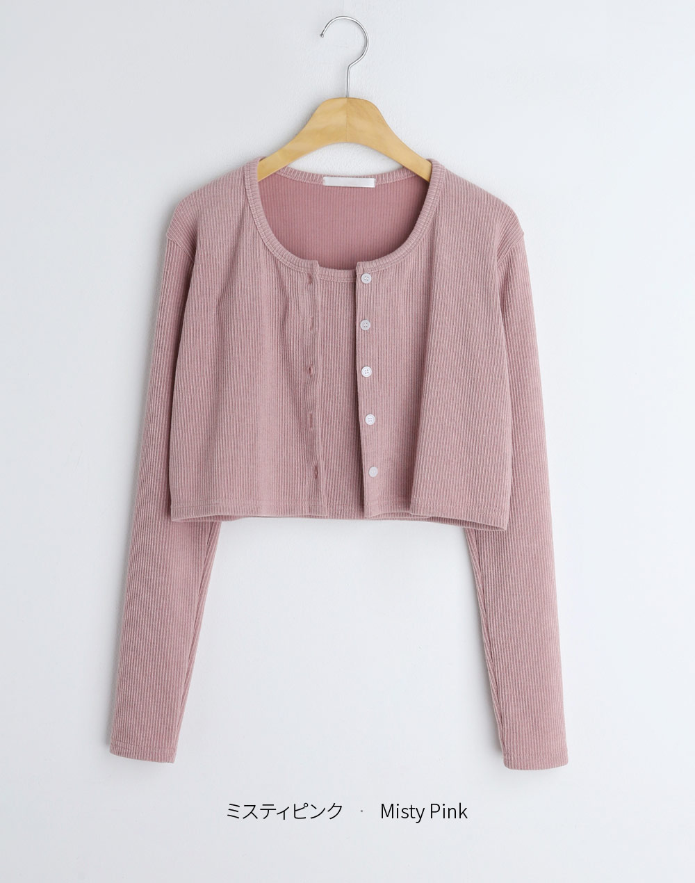 sleeveless& cropped cardigan set | 詳細画像16