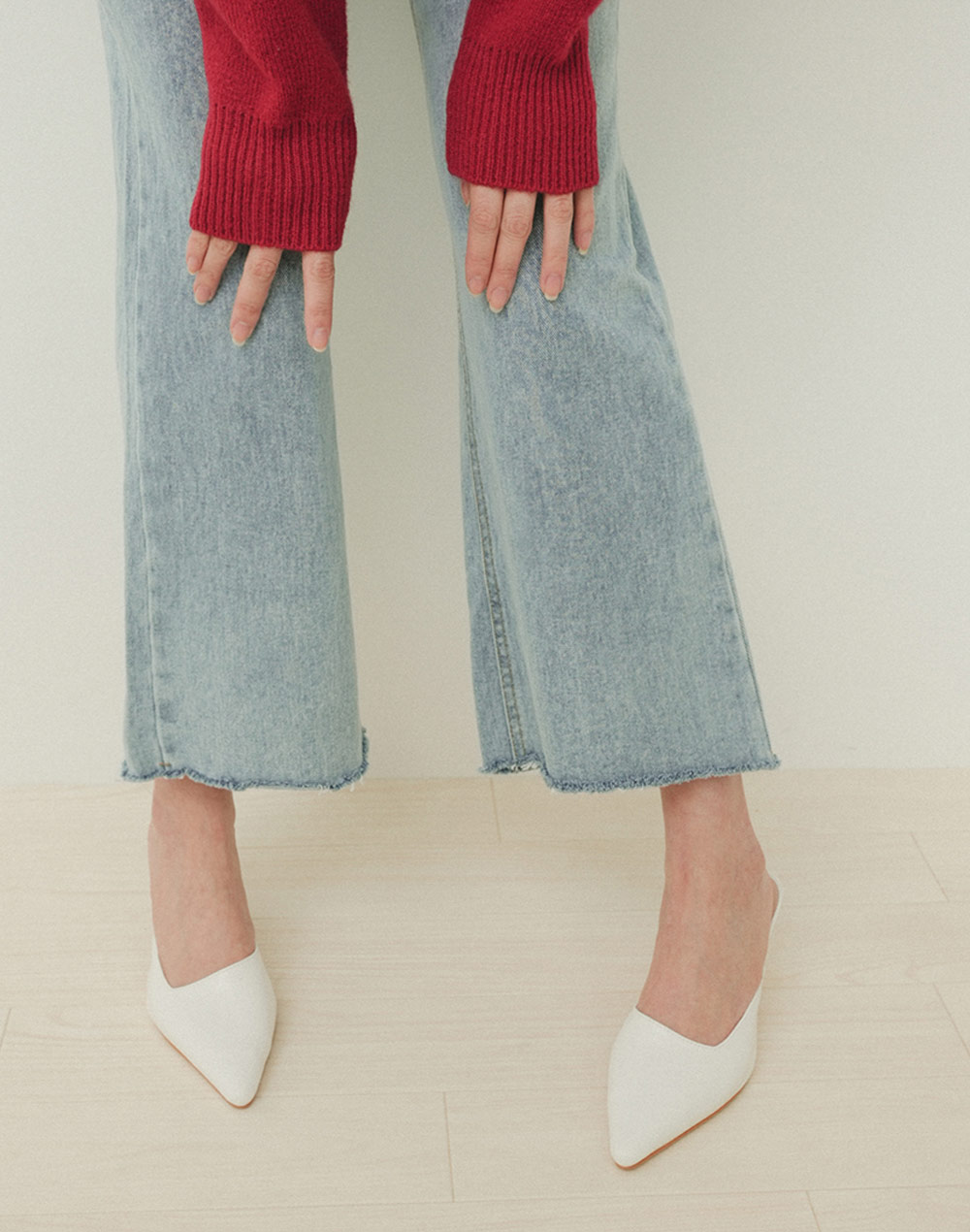asymmetry cut mule | 詳細画像9