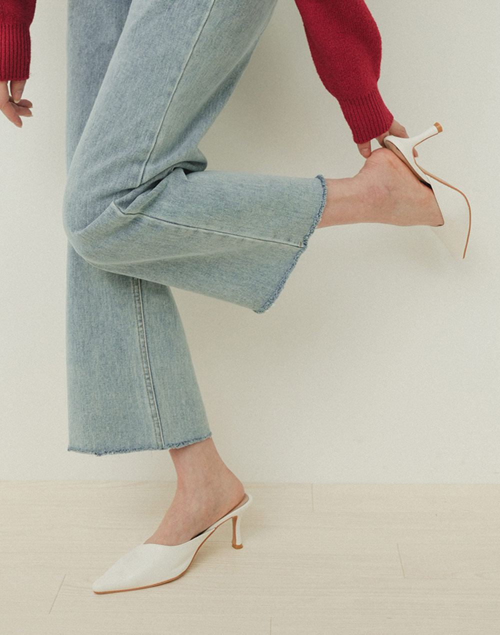 asymmetry cut mule | 詳細画像10