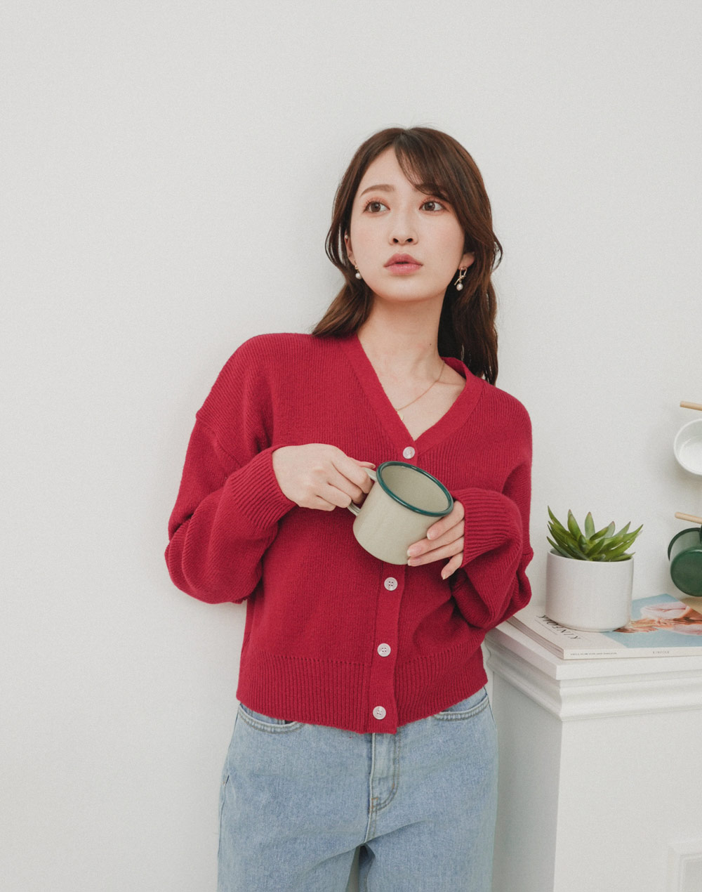 knit cardigan | 詳細画像4