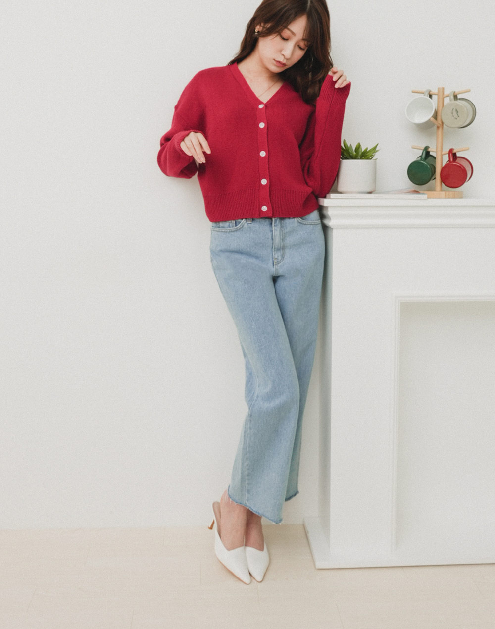knit cardigan | 詳細画像9
