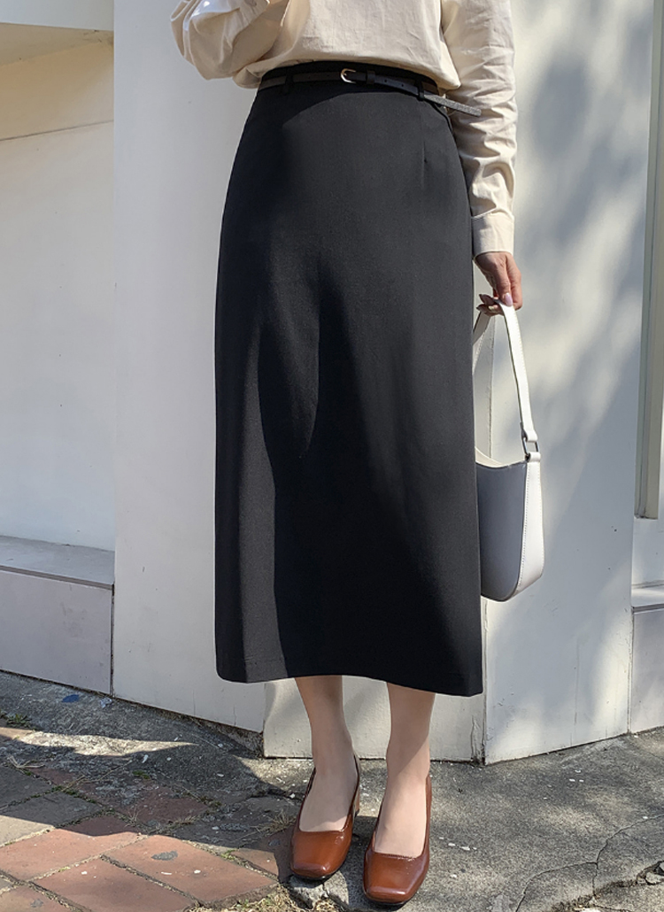ベルト付タイトロングスカート P スカート ロングスカート レディースファッション通販 Dholic ディーホリック