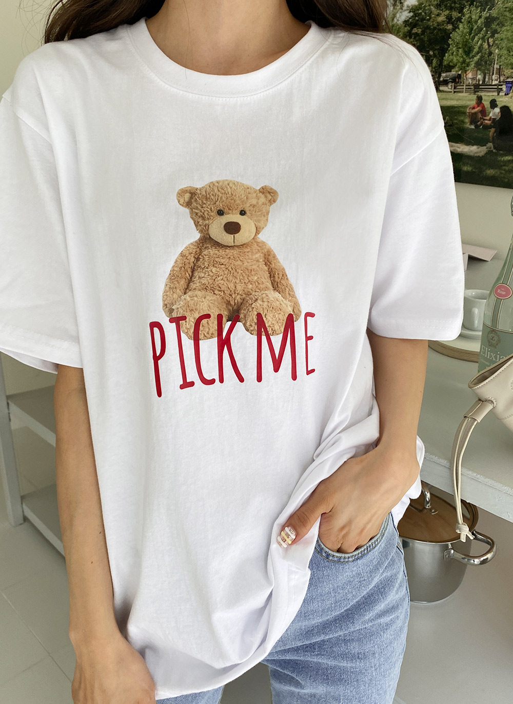Tシャツ　半袖　プリントデザイン　即完売デザイン　　hb115