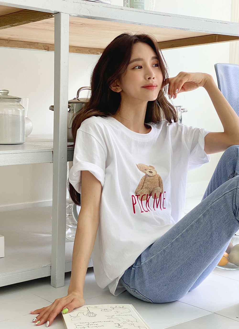 Tシャツ　半袖　プリントデザイン　即完売デザイン　　hb115