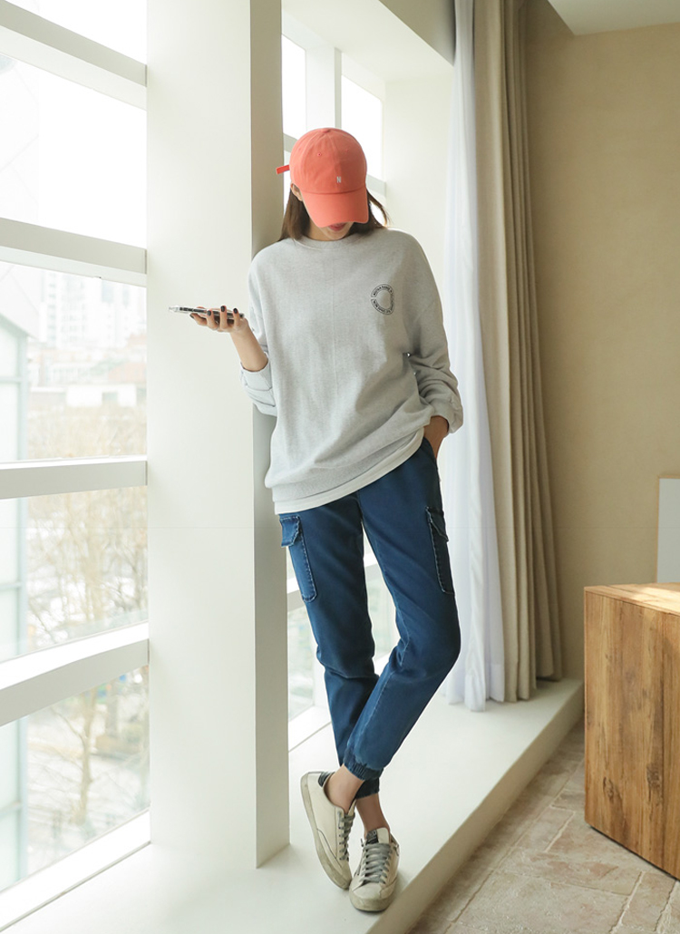 サイドポケットデニムジョガーパンツ P ジーンズ ストレート レディースファッション通販 Dholic ディーホリック