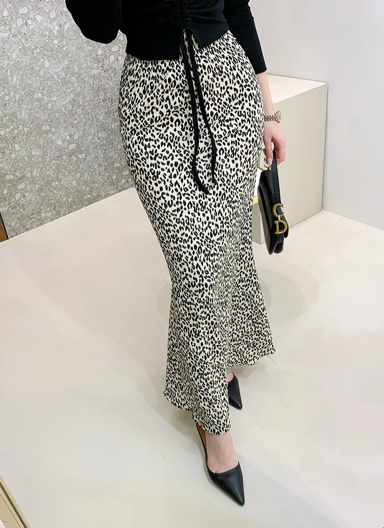 レオパードマーメイドスカート | レディースファッション通販 - DHOLIC 