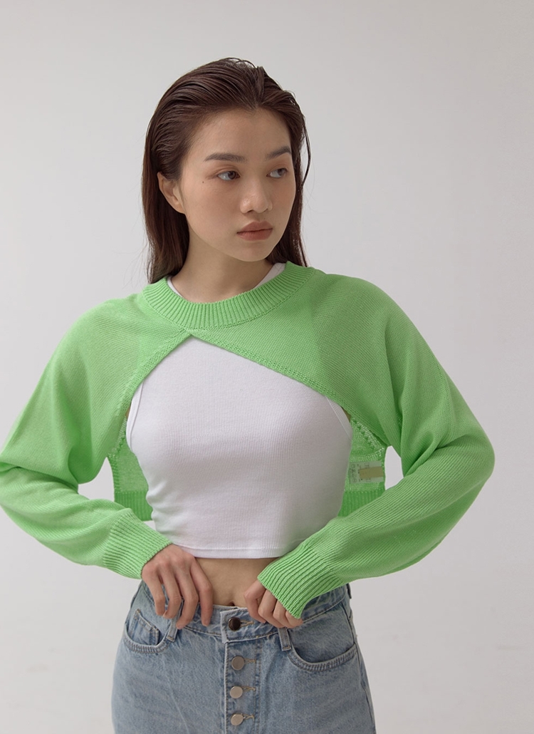 美品Rene☆グリーン長袖ボレロ36FOXEY 楽天市場】ブリードの森 木漏れ日色のボレロ M/L/LL/3L/4L/5Lサイズ