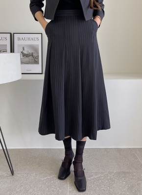dabagirl ダバガール　ストラップ付きウール混紡ロングガウンコート ストラップ付ウール混ロングガウンコート | レディース