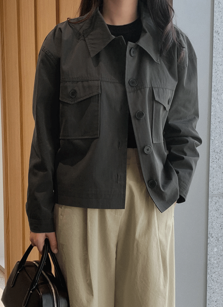 ボタンフラップポケットジャケット レディースファッション通販 Dholic 公式