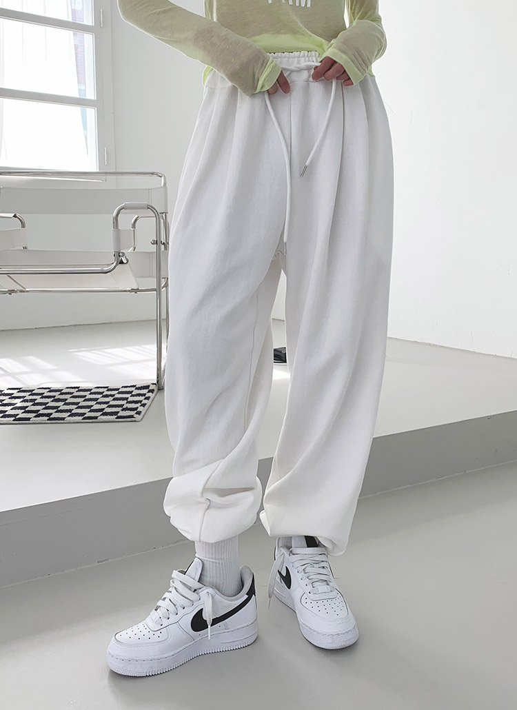 ヘビーウェイト ピンタックジョガーパンツ   HEAVY WEIGHT PIN-TUCK JOGGER PANTS