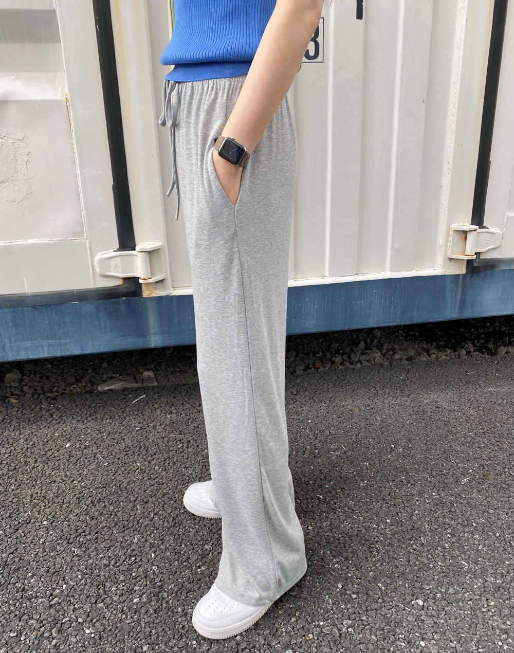 Holiday POLARTEC スウェットパンツ グレー フェザー調スウェットパンツ | レディースファッション通販 - DHOLIC