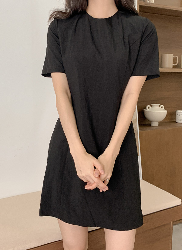 バックファスナー半袖ワンピース P レディースファッション通販 Dholic 公式