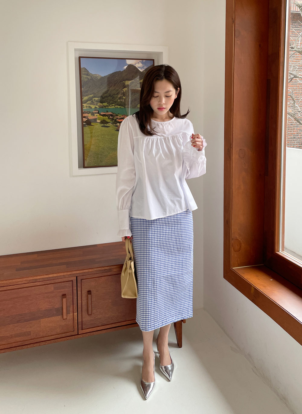 ESCADA チェック柄タイトスカート ゴールドボタン付き 美品 DAKS チェック柄 タイトスカート サイズ66-92*TC11 - メルカリ