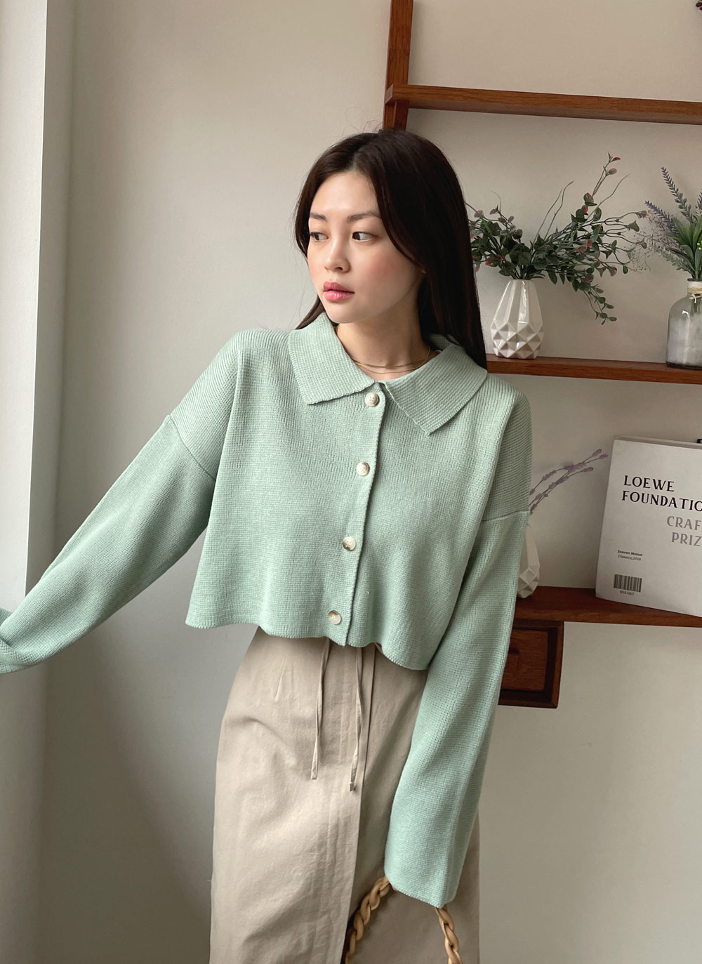 TO BE CHIC✨ミントグリーン カーディガン size 40 - メルカリ