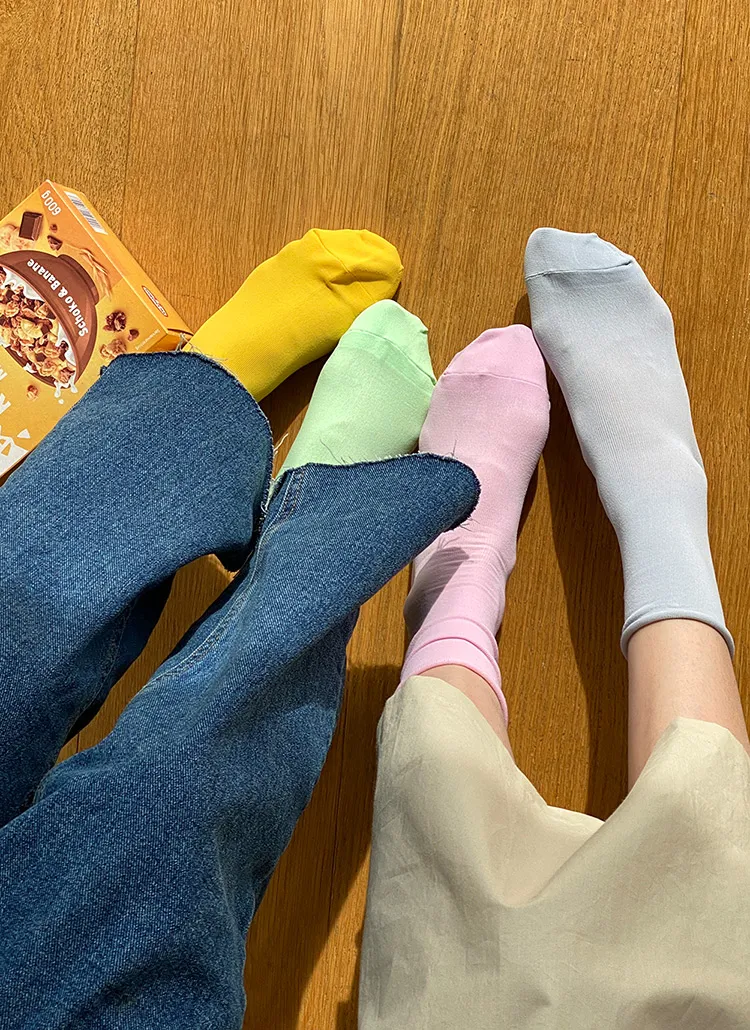 ロールアンクルソックス・全10色 | DHOLIC | 詳細画像1