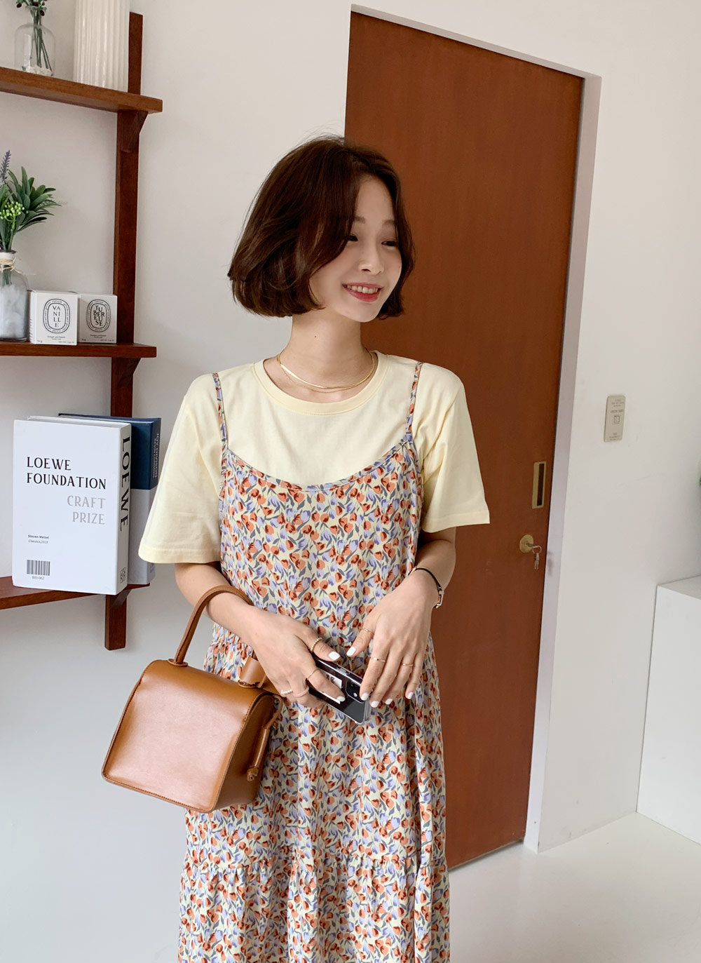 チューリップティアードキャミワンピース・全3色 | レディース