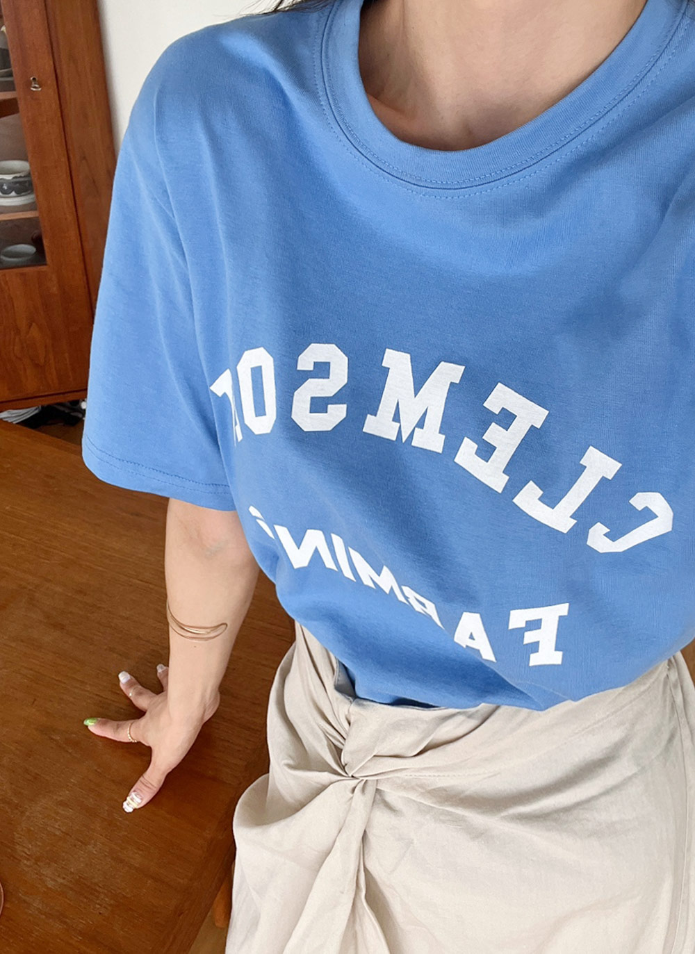 レタリングルーズTシャツ・全4色 | レディースファッション通販