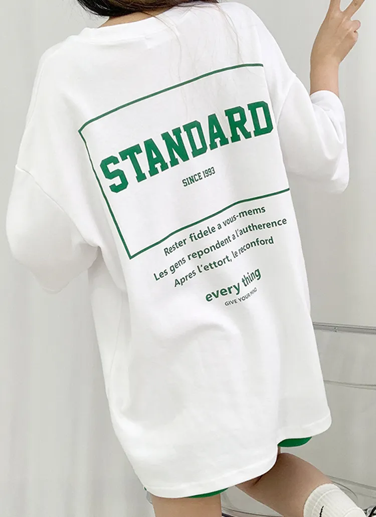 STANDARDプリントTシャツ | bullang girls | 詳細画像1