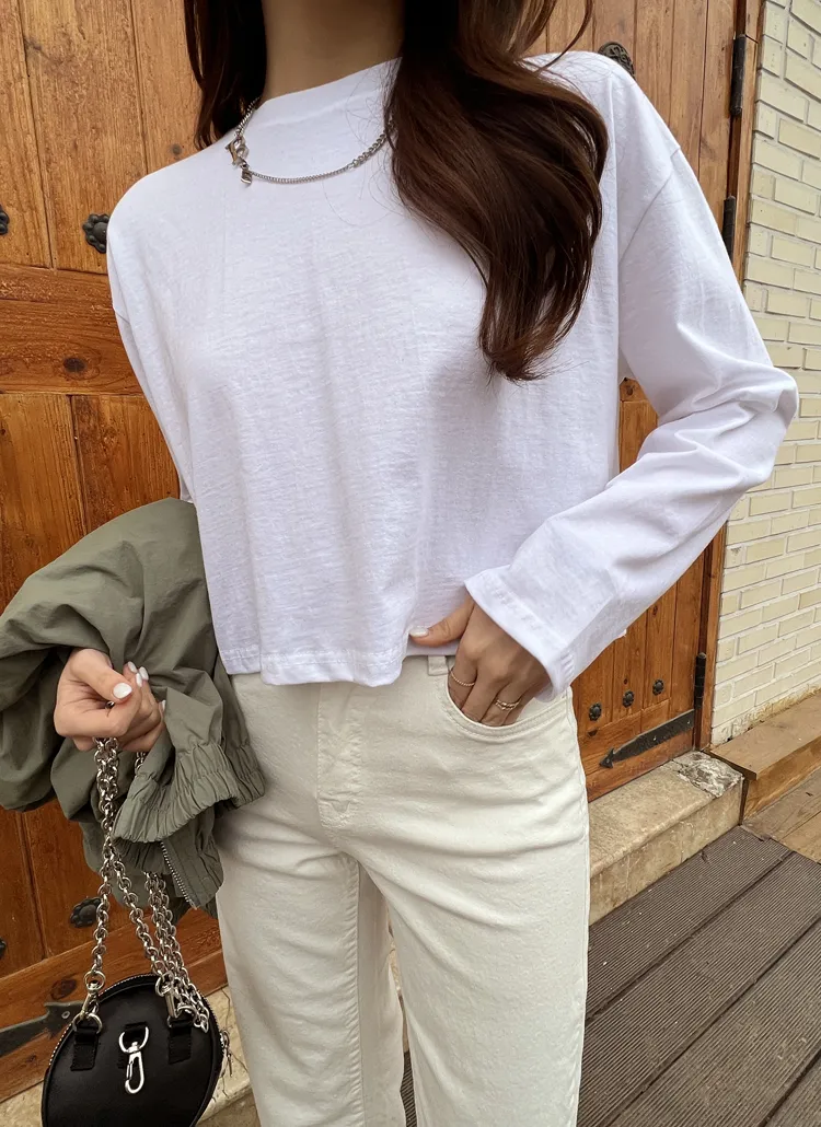 クロップドTシャツ | chicfox | 詳細画像1