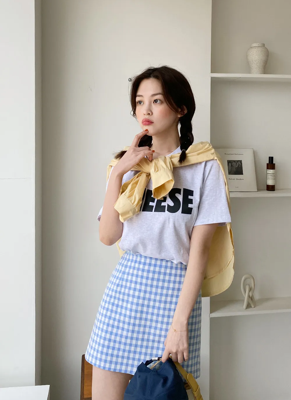 ギンガムチェックタイトミニスカート・全2色 | レディースファッション  