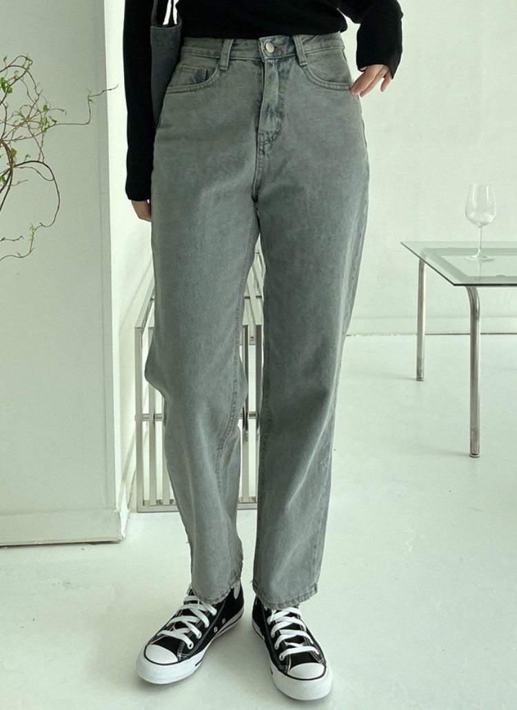 ブルーグレーデニムパンツ | レディースファッション通販 - DHOLIC