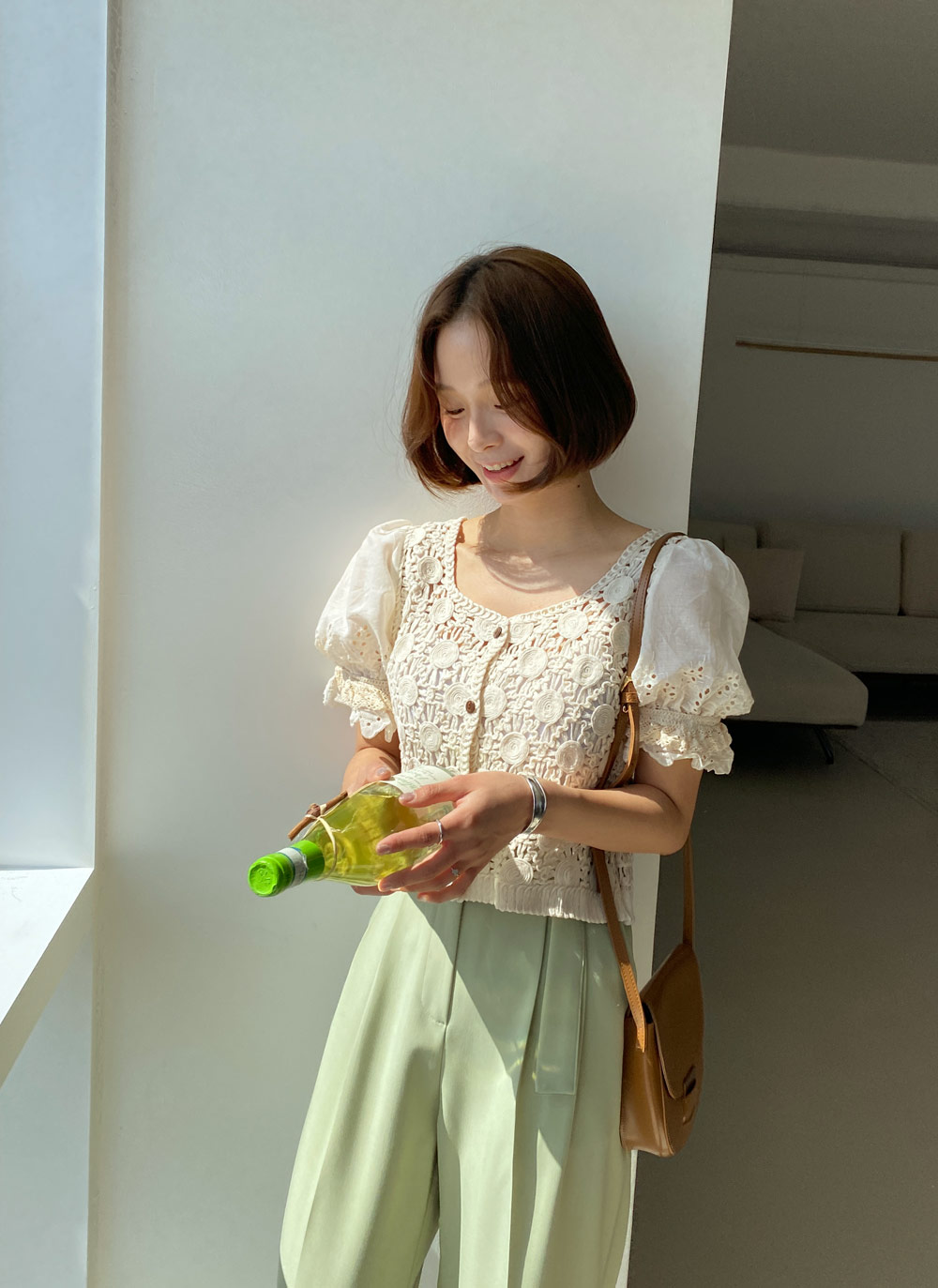 ストラップツータックワイドスラックス・全2色 | DHOLIC | 詳細画像12
