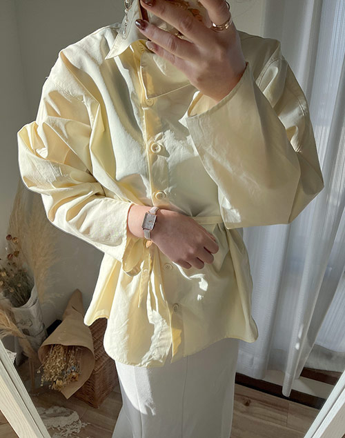 Puff sleeve button blouse（ブラウス/ブラウス）| rirry_71 | 東京ガールズマーケット
