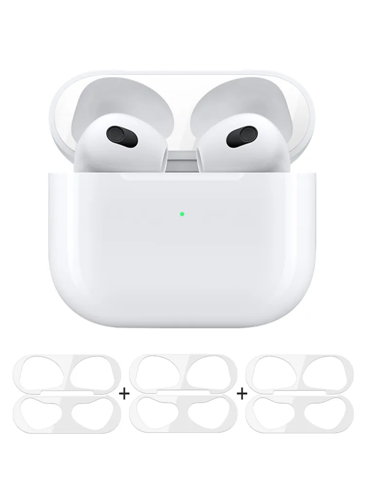 AirPods(第3世代)鉄粉防止ステッカー | 詳細画像1