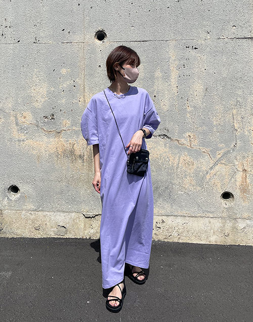 パフスリーブワンピース（ワンピース/ロング）| yun_wear | 東京ガールズマーケット