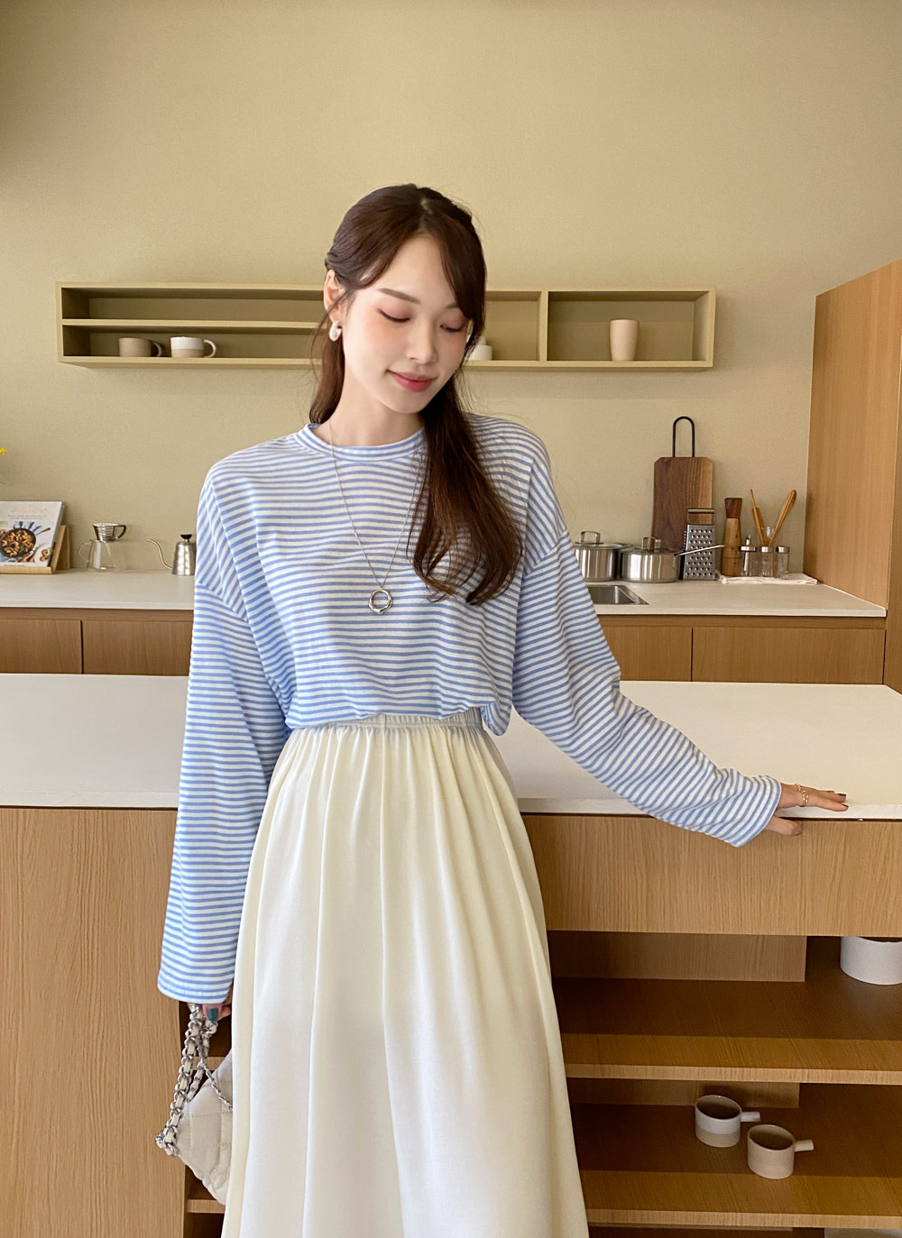 長袖ボーダーTシャツ・全6色 | レディースファッション通販 - DHOLIC 長袖ボーダーTシャツ・全6色 | レディースファッション通販 - DHOLIC