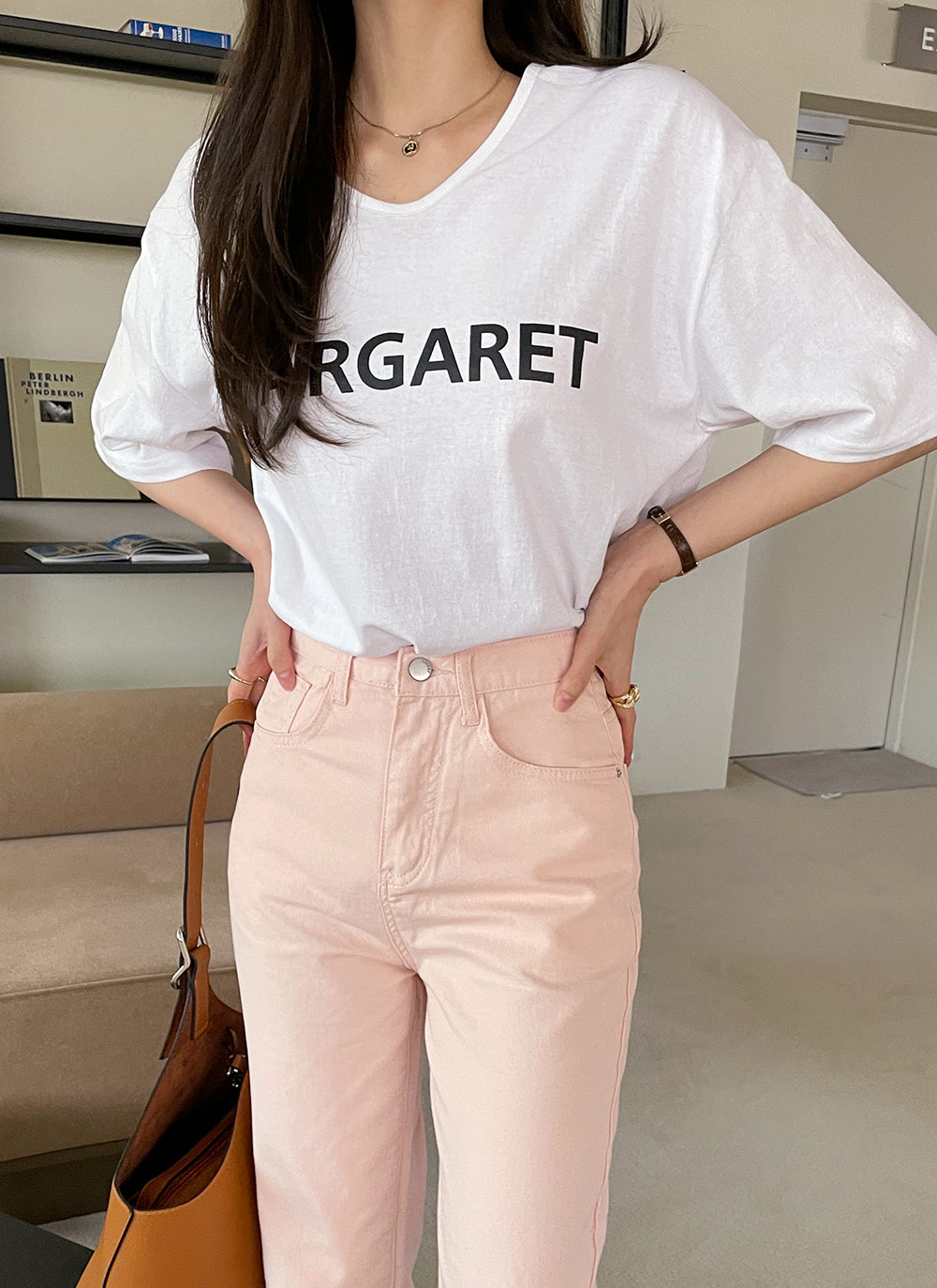 MARGARETスリット半袖Tシャツ・全4色 | DHOLIC PLUS | 詳細画像9