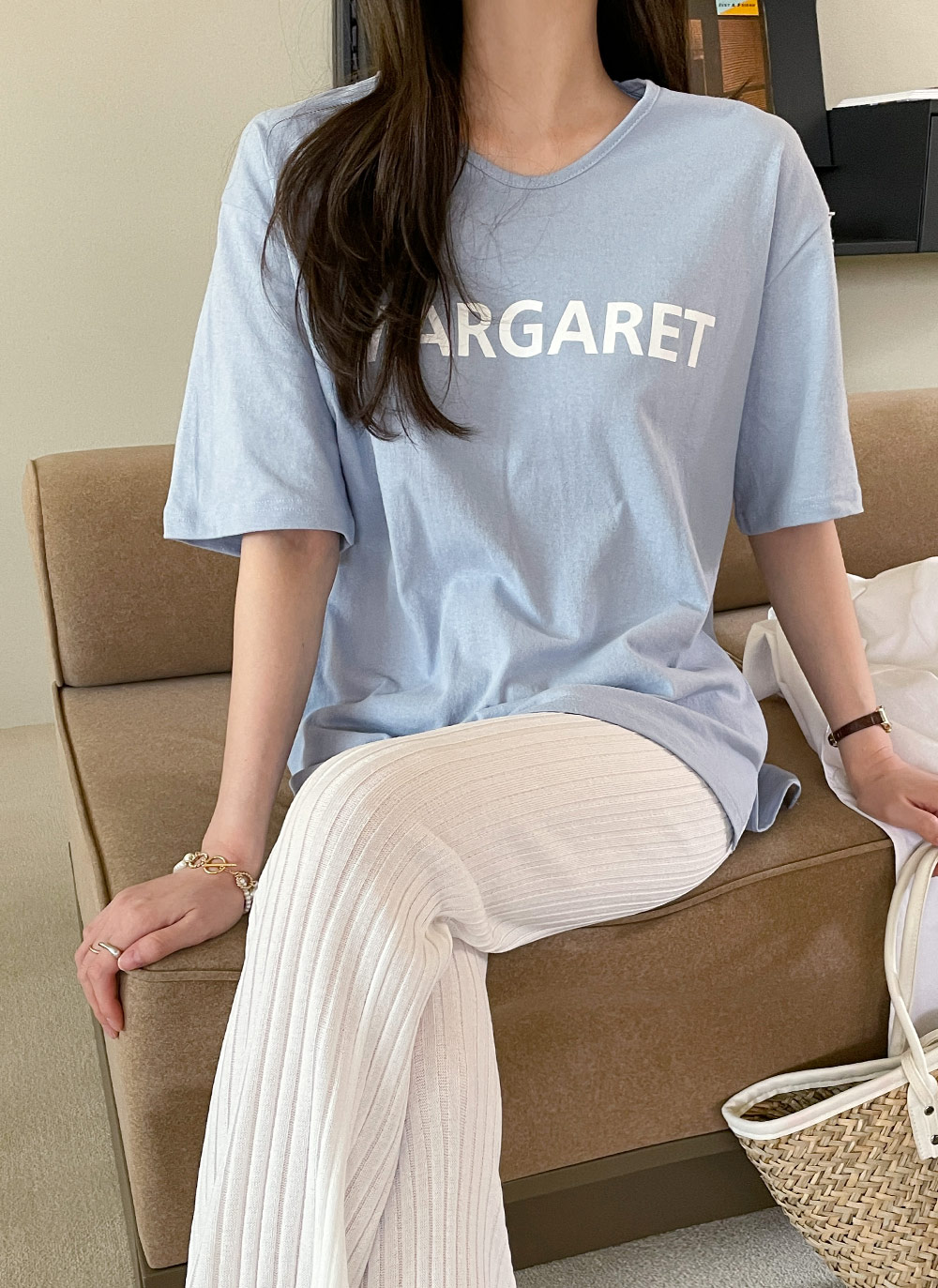MARGARETスリット半袖Tシャツ・全4色 | DHOLIC PLUS | 詳細画像17