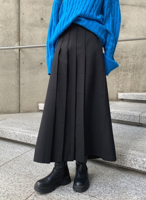 バックウエストゴムプリーツスカート（スカート/スカート）| simplymood | 東京ガールズマーケット
