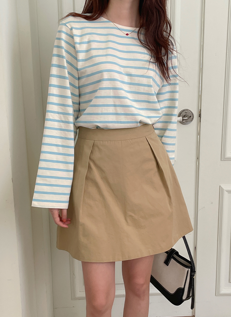 ボーダー長袖tシャツ P トップス 長袖 7分袖tシャツ レディースファッション通販 Dholic ディーホリック