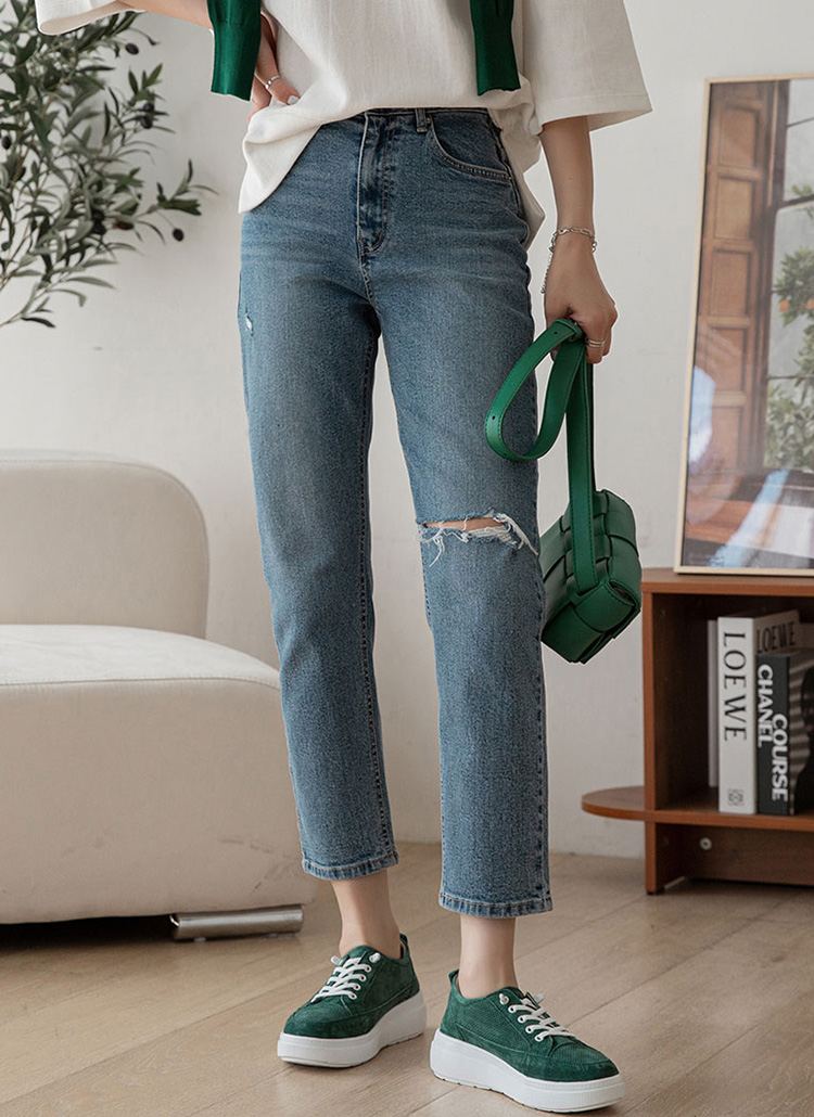 ダメージスキニーデニムパンツ レディースファッション通販 Dholic 公式 ダメージスキニーデニムパンツ レディースファッション通販 Dholic 公式